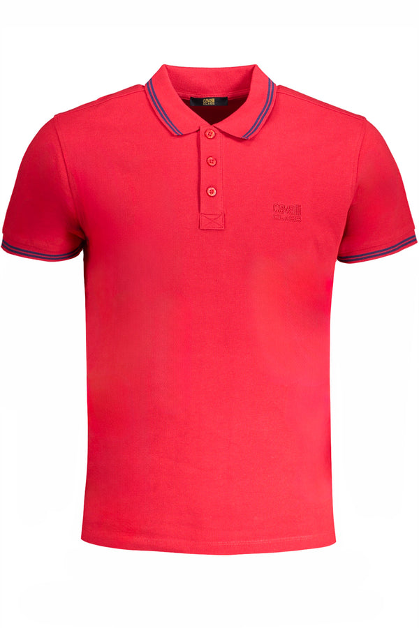 cavalli polo manches courtes homme class rouge