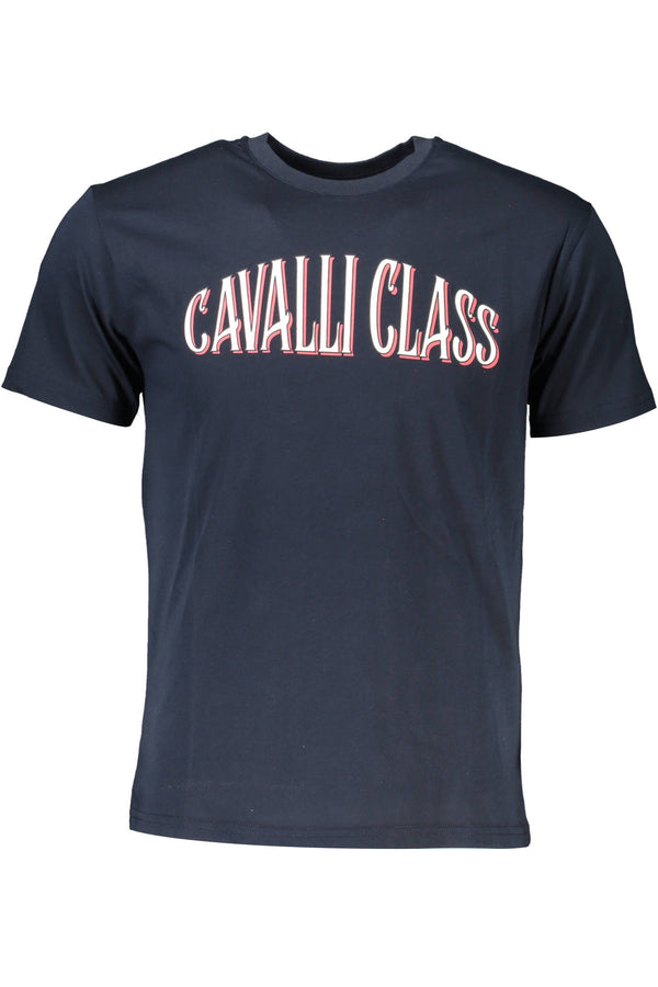cavalli class t-shirt manches courtes homme bleu