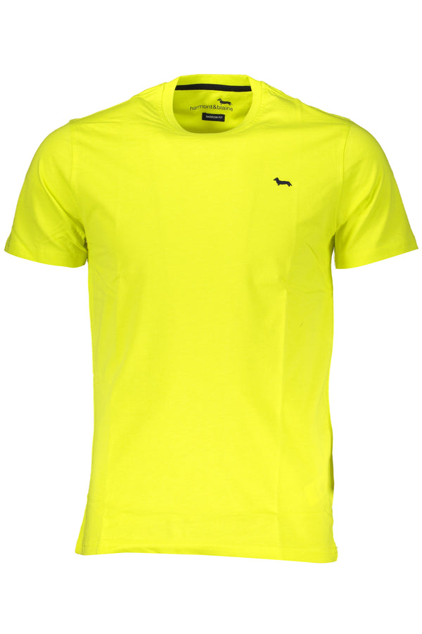harmont &amp; blaine t-shirt manches courtes homme jaune