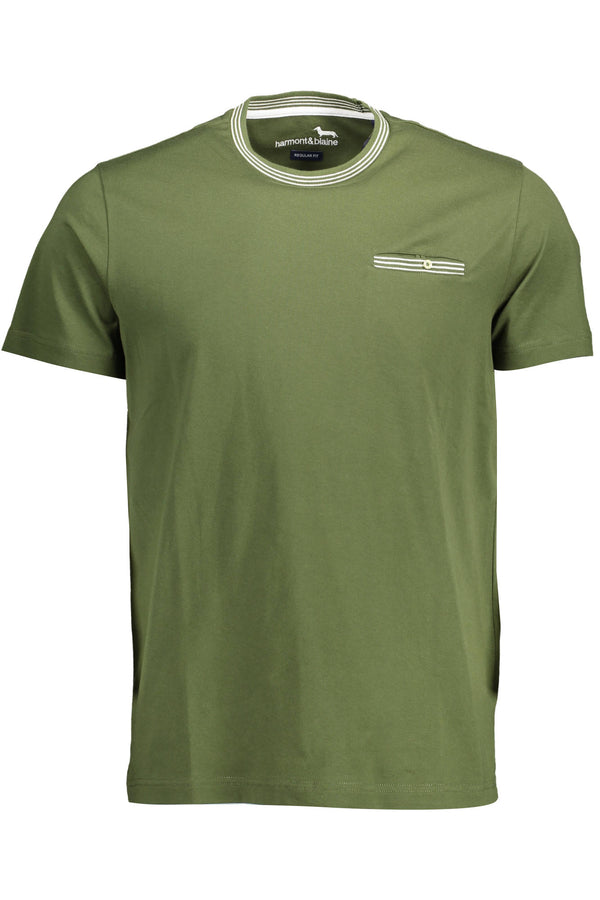 harmont &amp; blaine t-shirt manches courtes homme vert