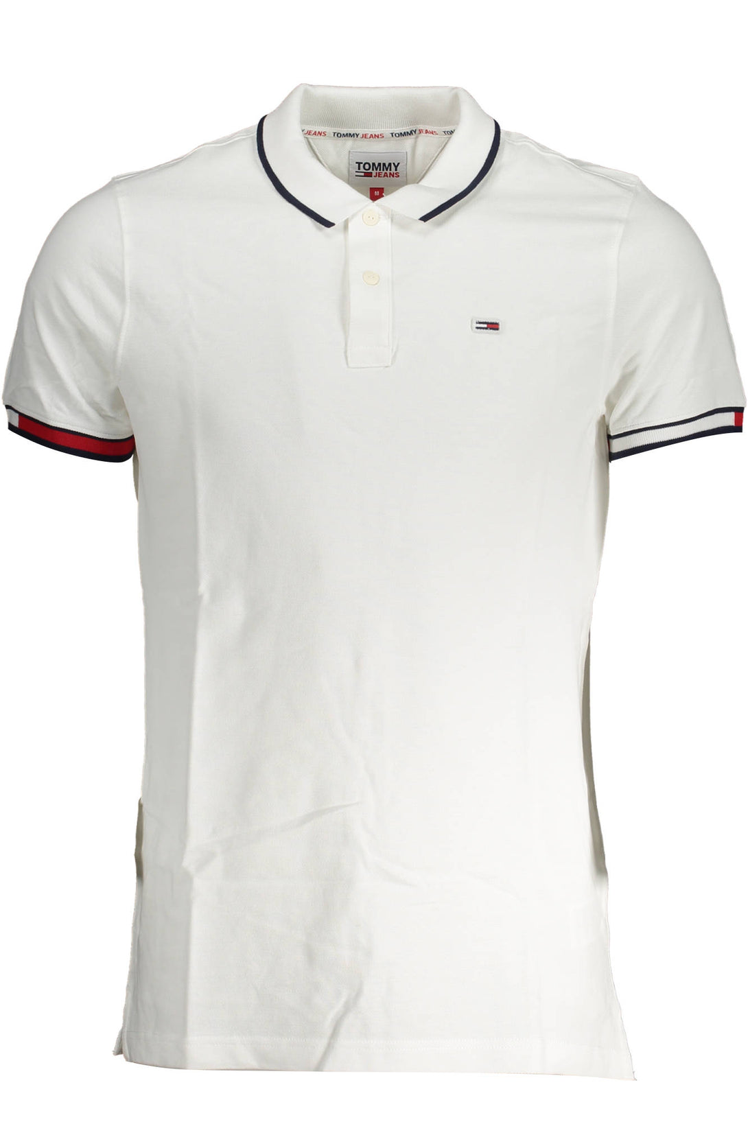 tommy hilfiger polo manches courtes homme blanc